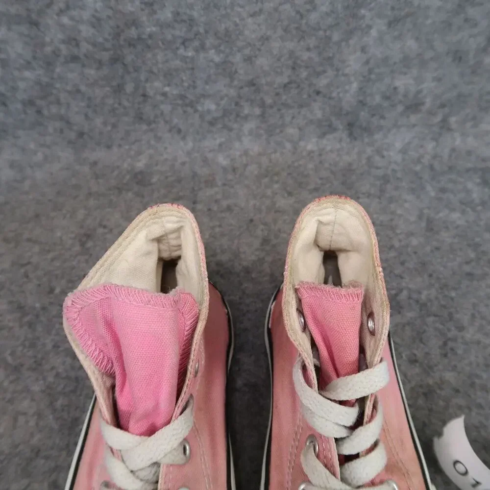 Converse Shoes Baby 5 Sneakers Chuck Taylor All Star Hi Top Pink Canvas Toddler